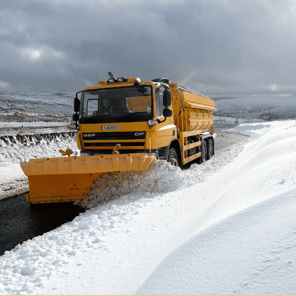 Heavy-Duty Snow Plow Truck for Rent